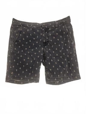 Sunday Work Clothes Navy Anchor Shorts. Mens Size 34. 10 inch inseam